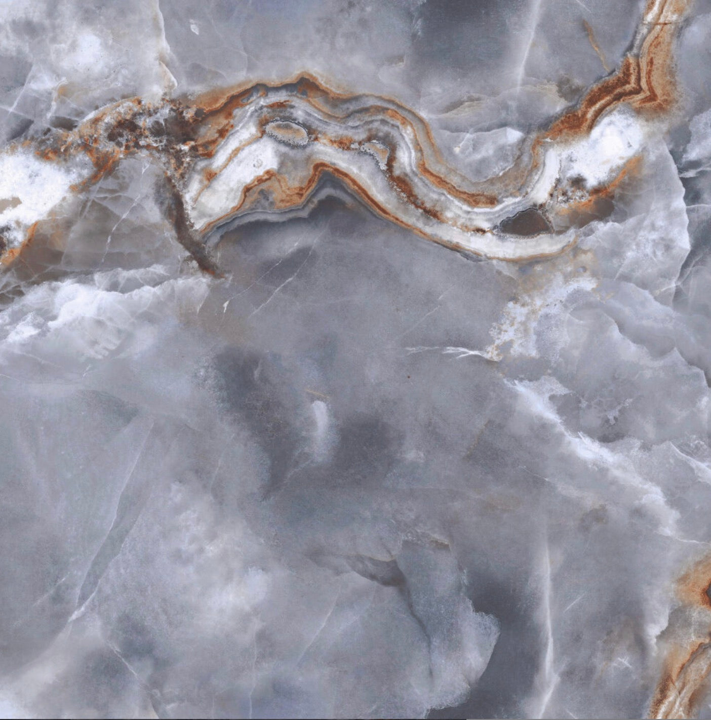 60x120cm Endless Love ONYX Blue Hochglanz 9mm