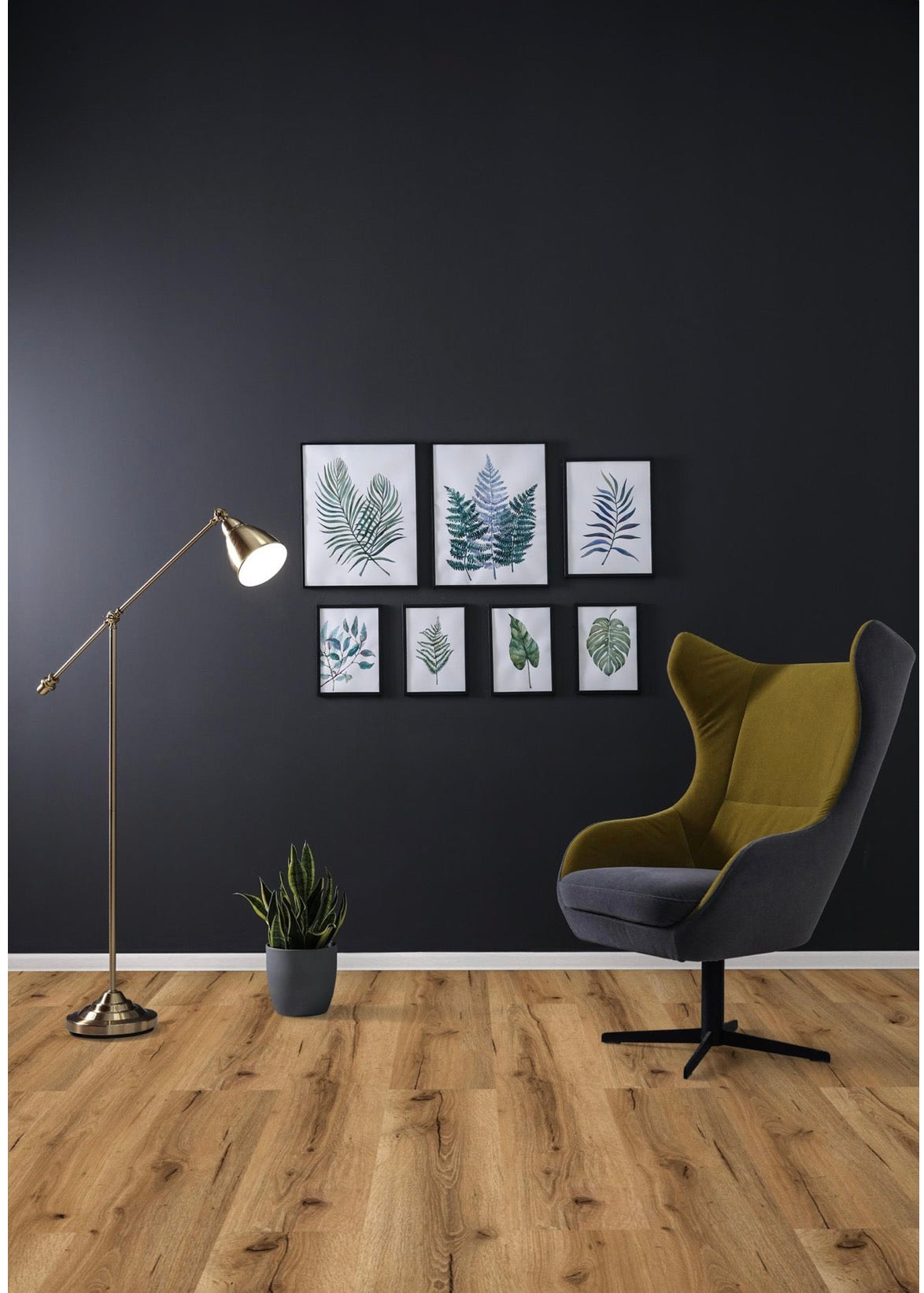 Wessel Eiche inkl. Trittschall Standard Breit + Langdiele